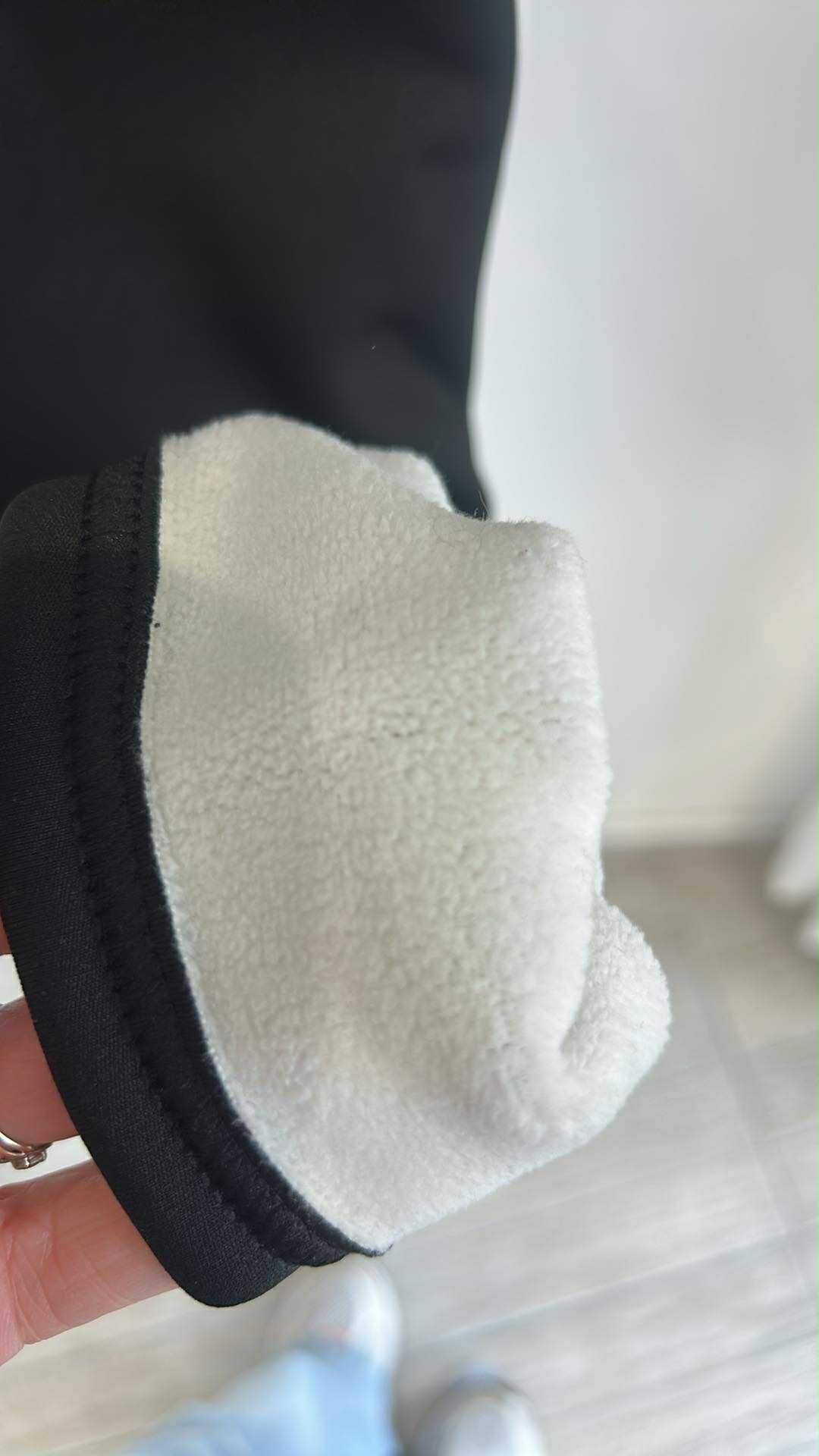 Legging polaire noir
