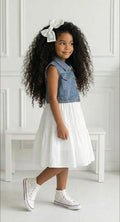 Robe + veste en jean