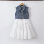 Robe + veste en jean