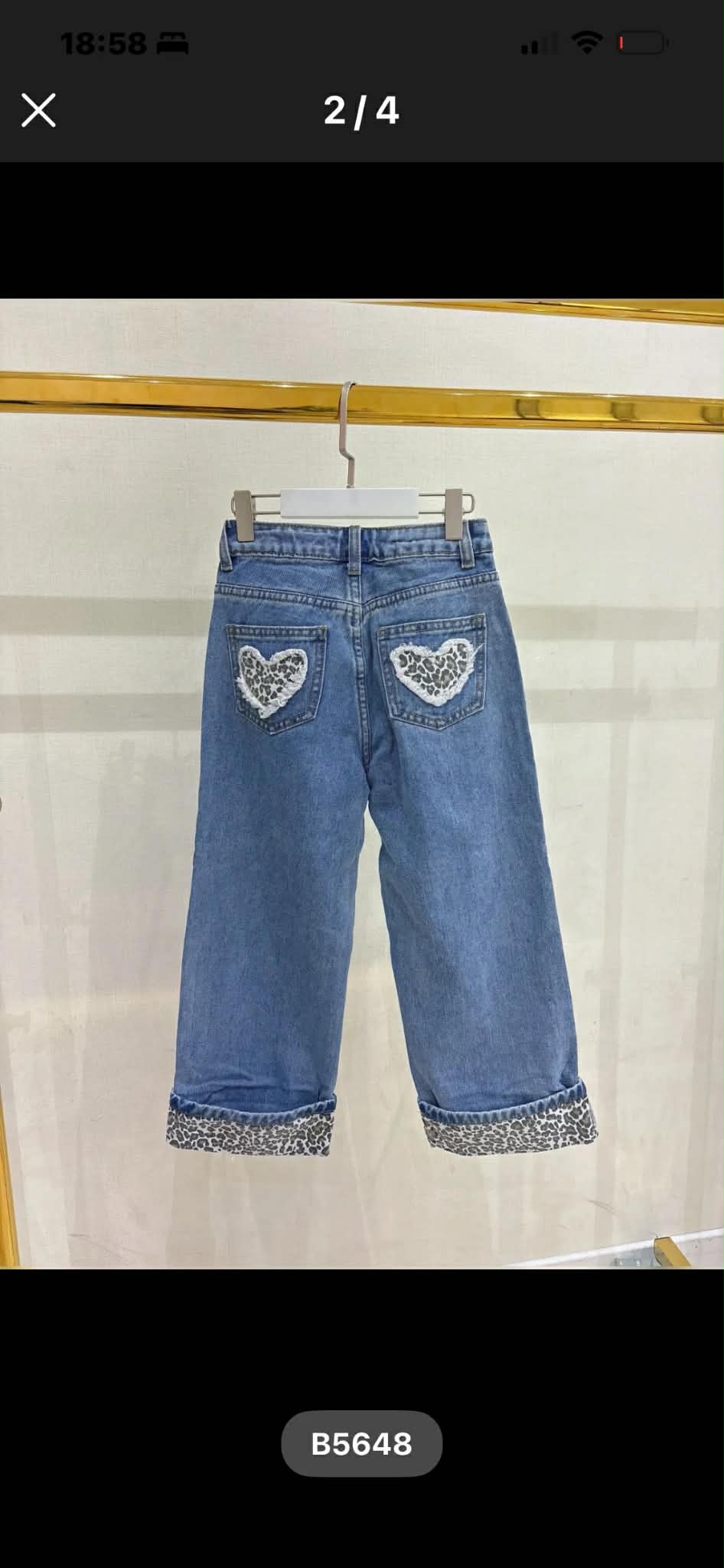 Jean leopard
